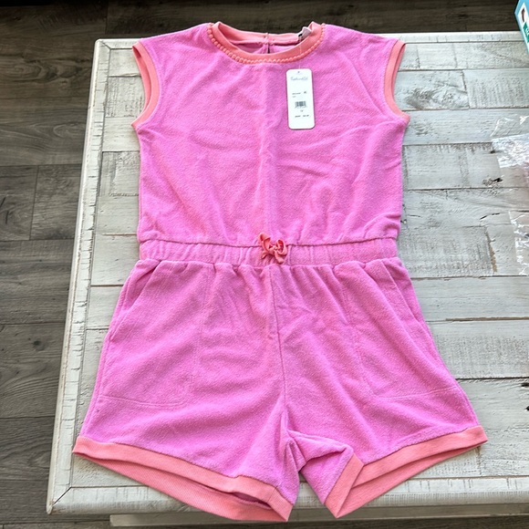 Splendid Kids Poolside Short Sleeve Romper NWT - Picture 1 of 4